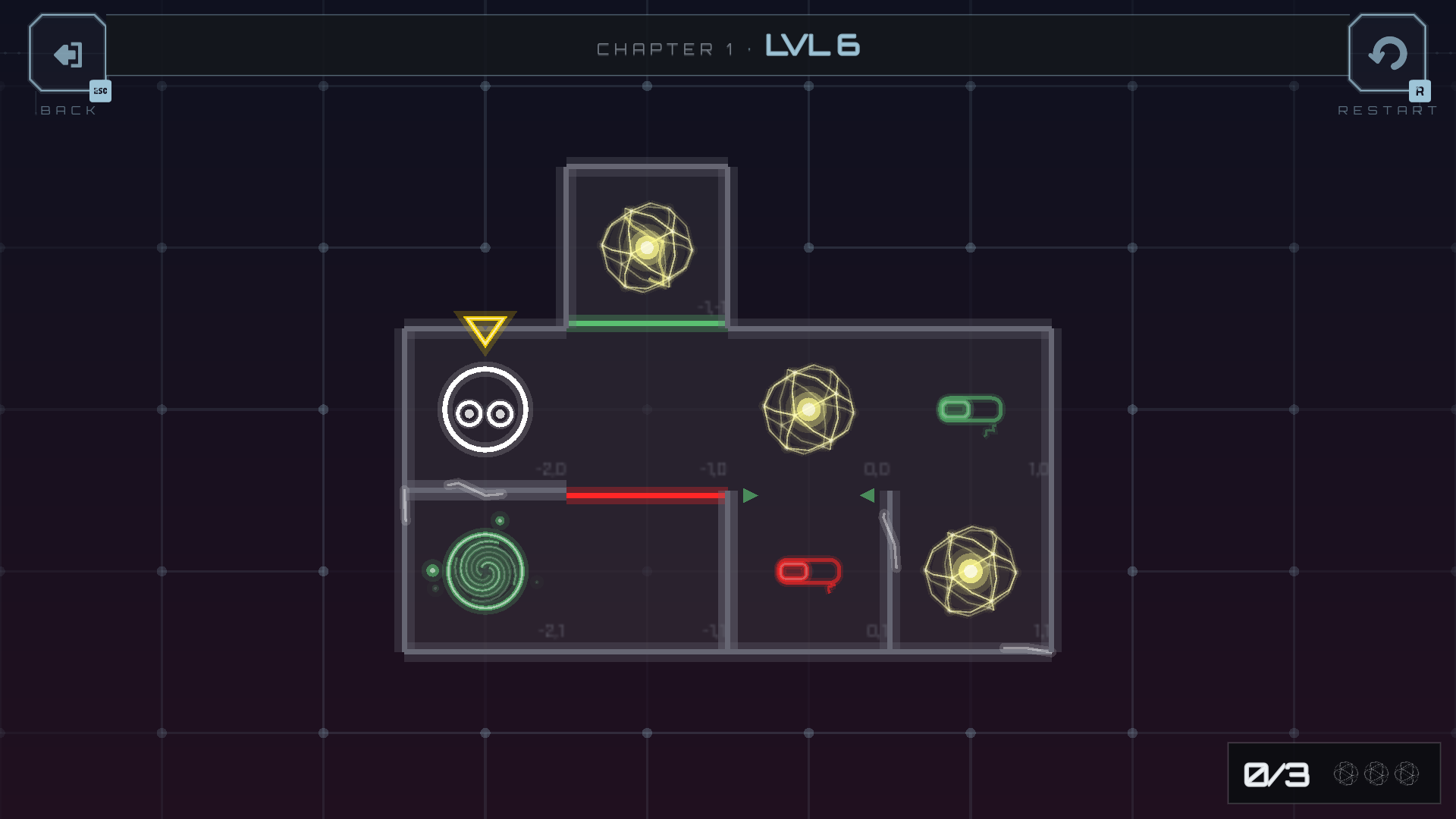 Chapter 1, level 6: a first door switch