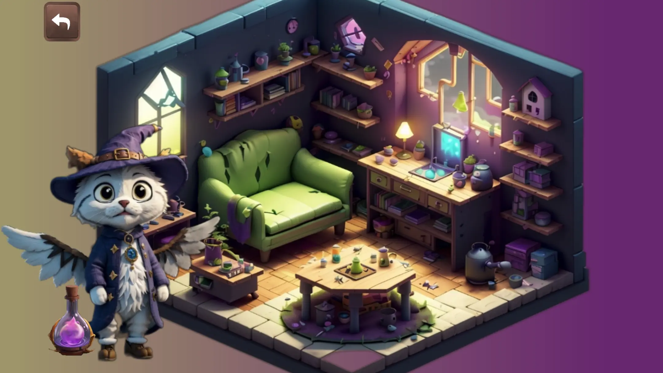 An inhabitant house and its collection