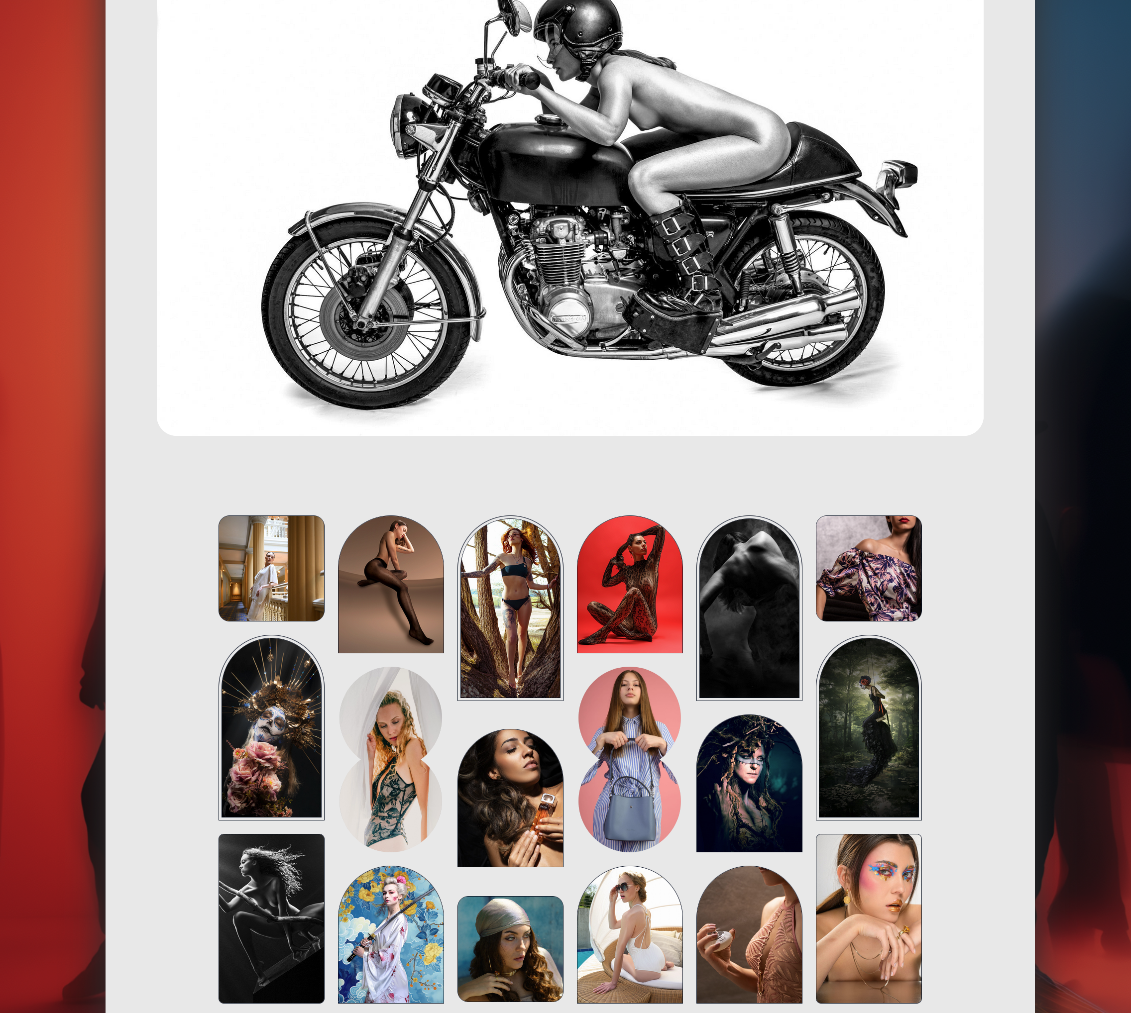 Photographer portfolios screenshot