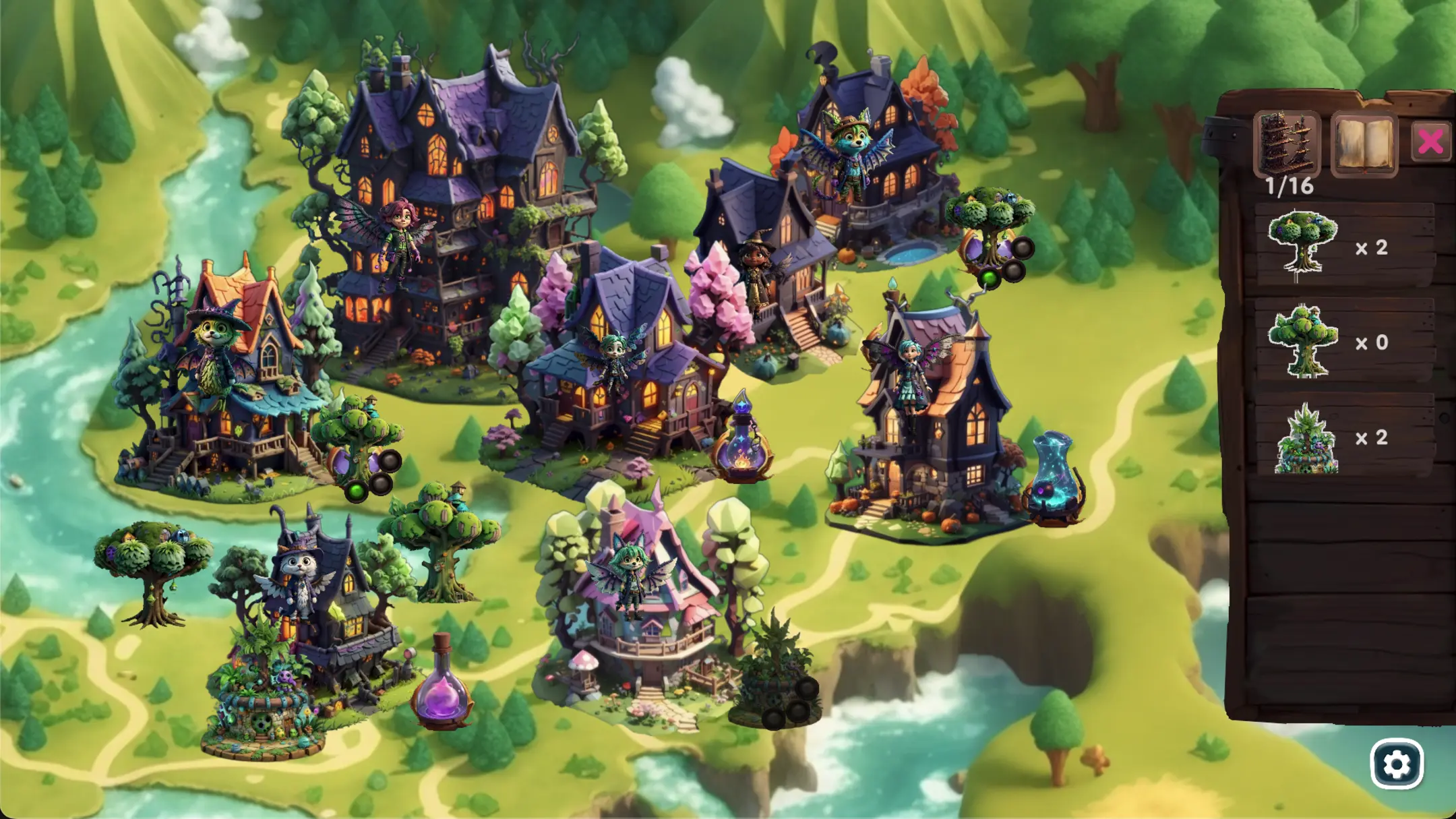 Avindi's Valley: the world map