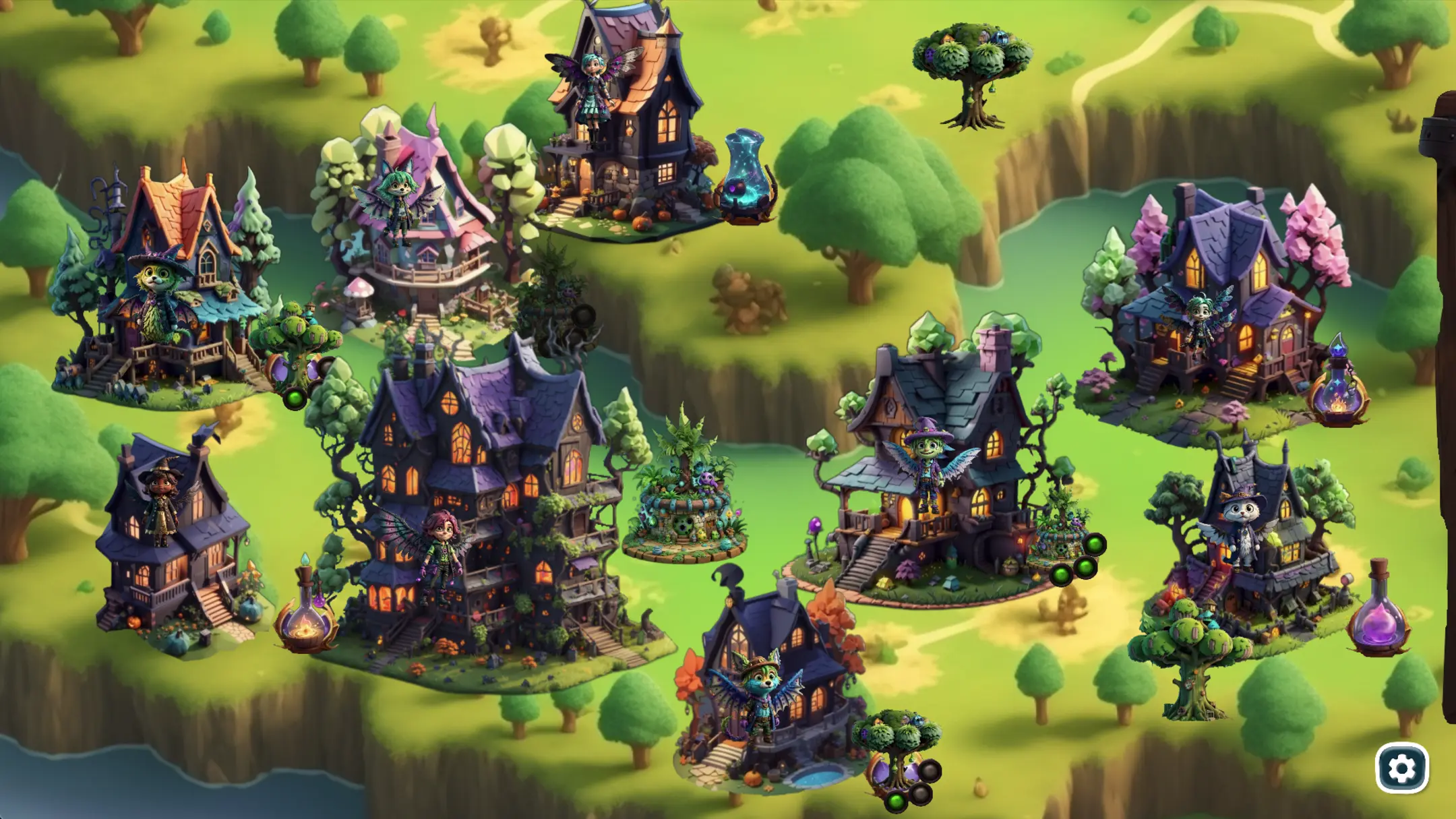 Avindi's Valley: the valley seen from above