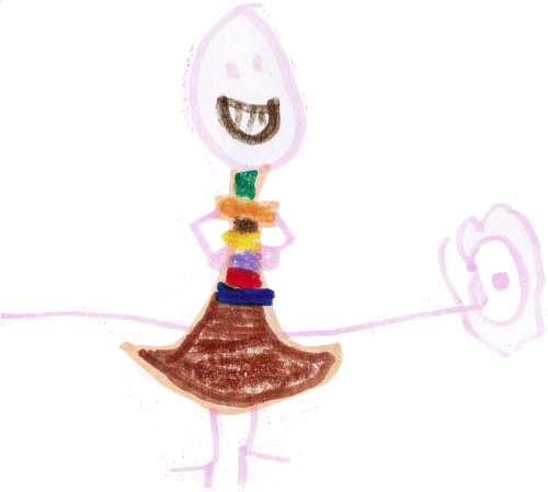 Hand-drawn by my daughter