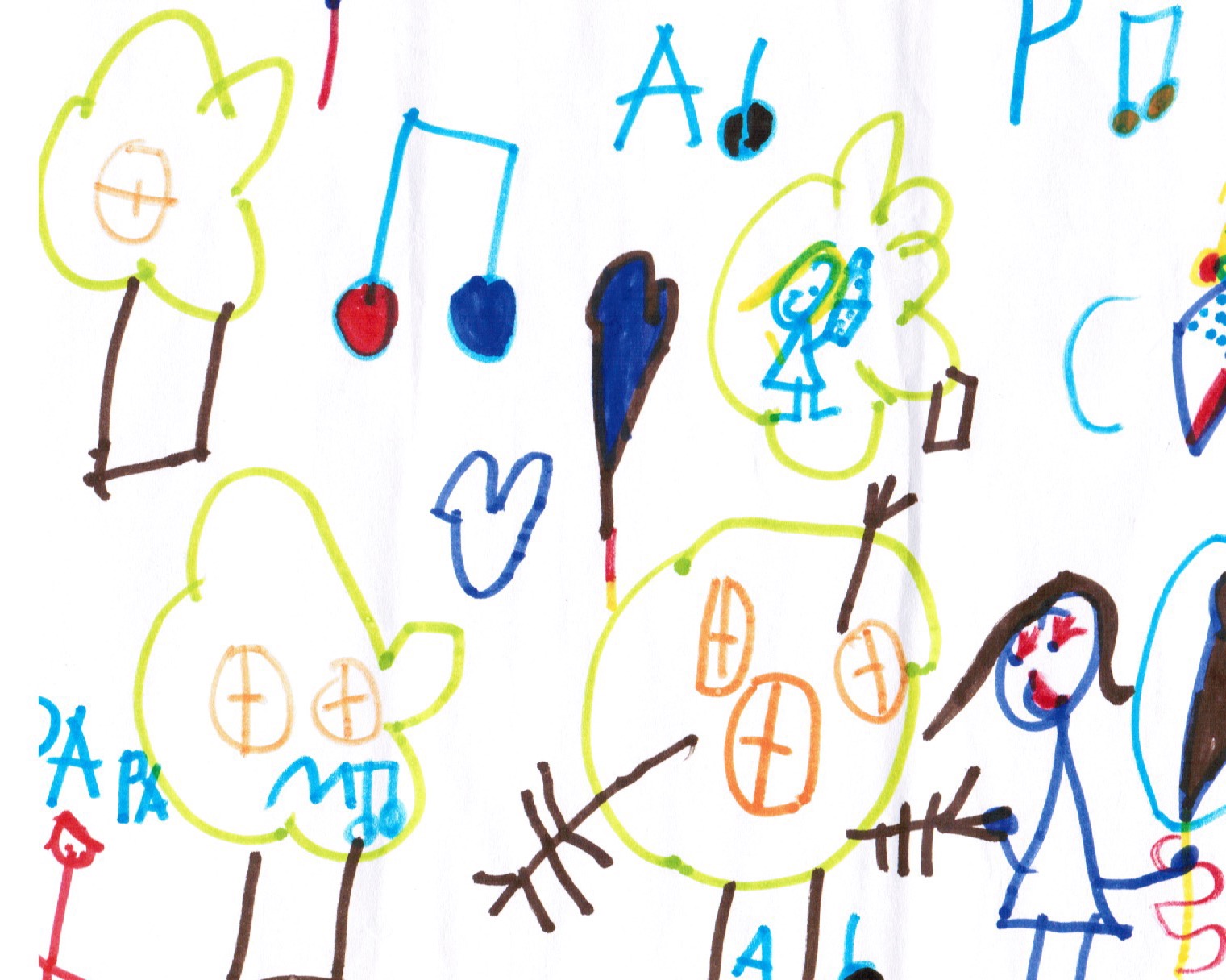 The original sketches
